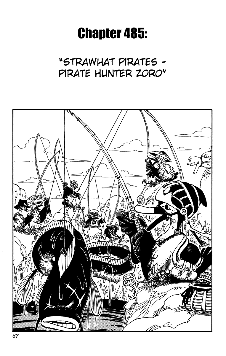 One Piece, Chapter 485 image 01